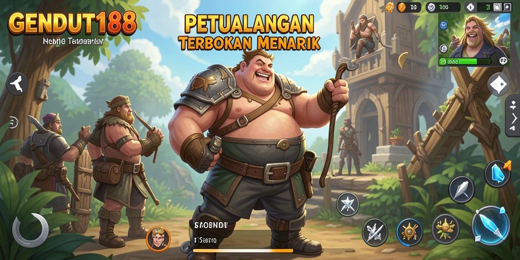 Tampilan menakjubkan dari gameplay GENDUT188 dalam dunia terbuka.