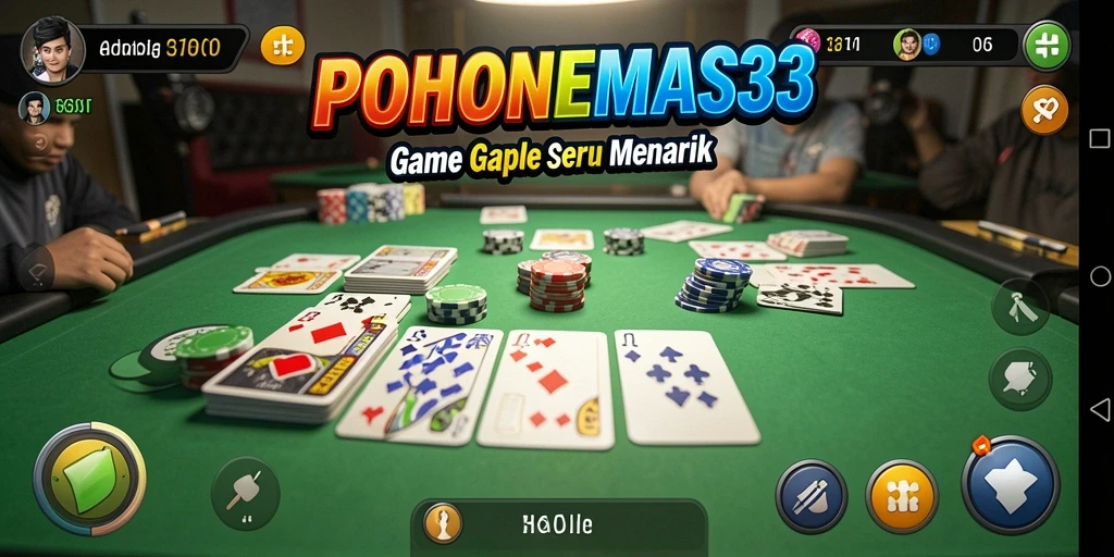 Tampilan gameplay seru dalam POHONEMAS33 yang klasik.