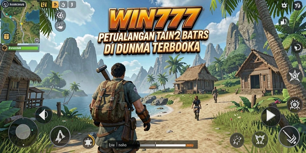 Tampilan gameplay WIN777 menunjukkan petualangan seru di dunia terbuka.