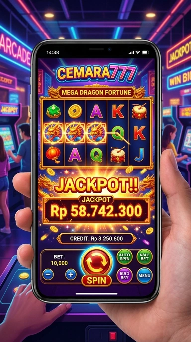 Demo proses unduh aplikasi dari cemara777 yang cepat dan efisien.
